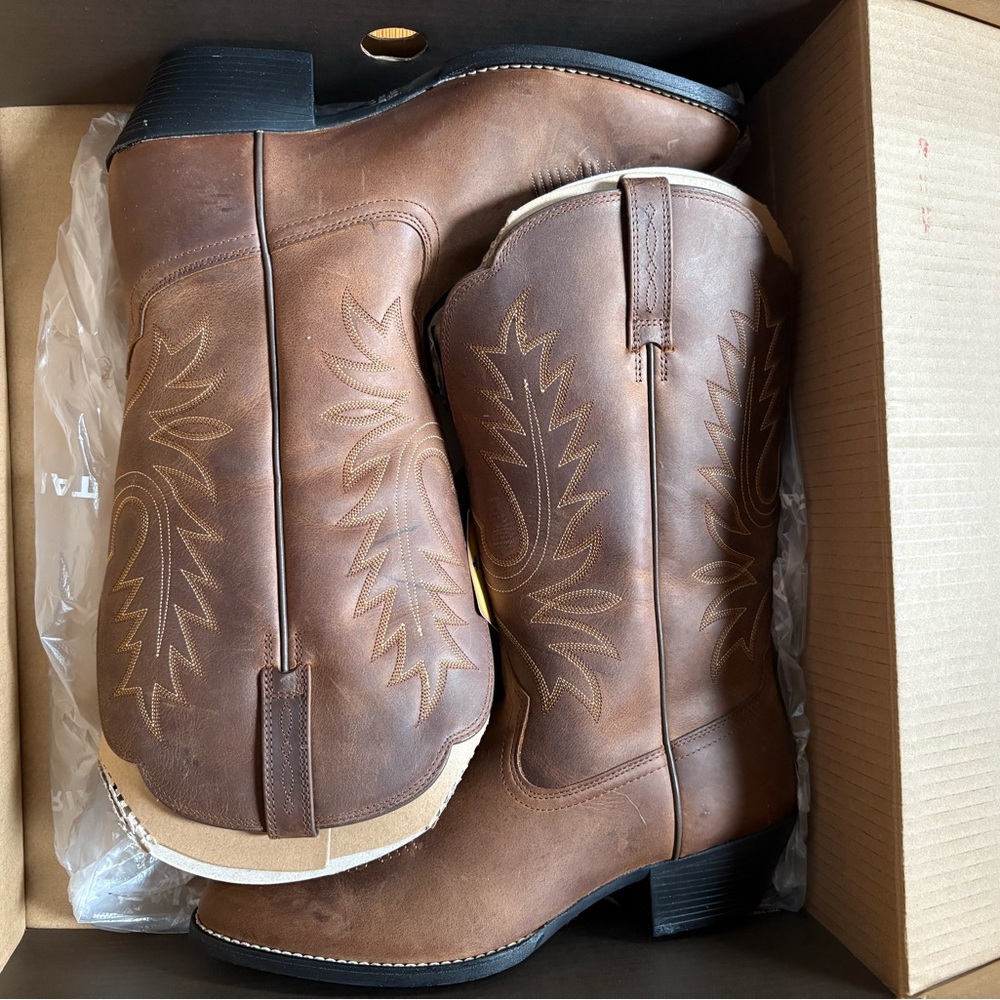 Ariat Brown Heeled Boots